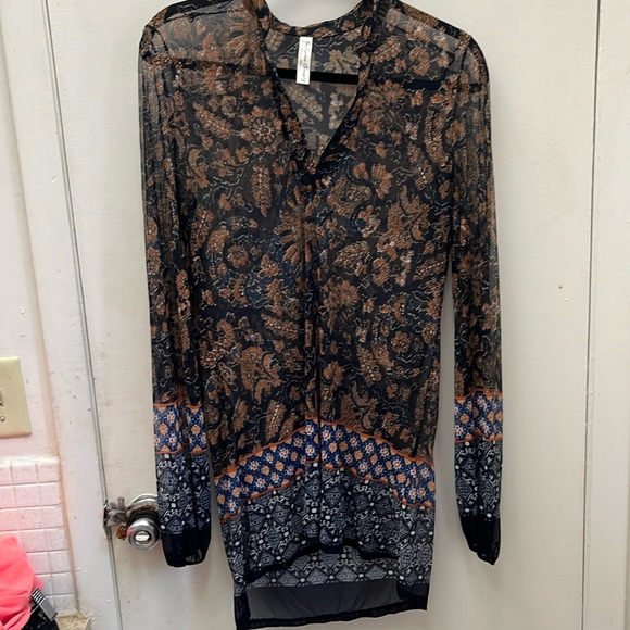 PerSeption Concept sheer mini dress size Medium - Picture 10 of 13